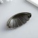 Handle for the casket Metal "petals" bronze 7.6x3.8x1.5 cm