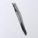 Direct tweezers, narrow, 8.5 cm, silver color