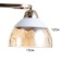 Akvil chandelier 3he27 40W gold 45x15x22 cm Bayerlux
