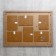 Photo frame MDF "Paris" in 6 photos 52x36 cm
