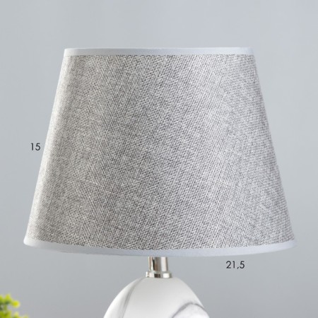 The table lamp "drinks" E14 40W white-gray 23x23x34 cm Risalux-2