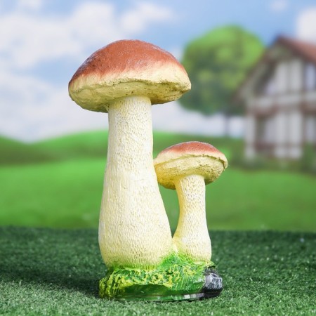 Garden Figure "Mushroom Sunser Double Middle" 24cm-1