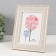 Photo frame plastic 10x15 cm "Weaving" gray with light stroke of 19.8x14.8x1.2 cm