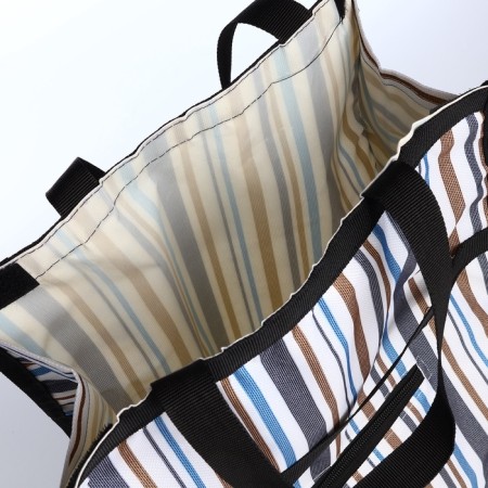 Folding bag on Velcro, 2 wheels, colorful color-5