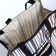 Folding bag on Velcro, 2 wheels, colorful color