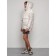 Winter jacket, size 44, beige color