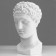 Gypsum figure Hermes head, 22 x 27 x 46 cm