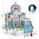 House for dolls "Winter Palace" with a doll, pets and accessories