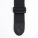 Guitar belt, black, length 60-110 cm, width 5 cm