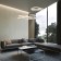 Suspended chandelier Mantra line, Led, 4500lm, 3000k, 500 mm, chromium color