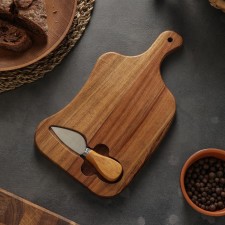 Magistro Shape cheese set, knife, board