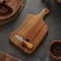 Magistro Shape cheese set, knife, board