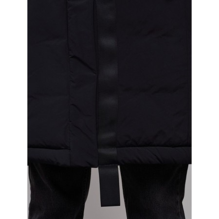 Coat insulated winter female, size 46, black color-14