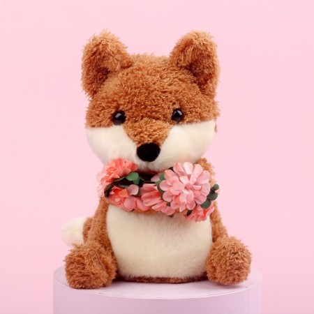 Soft toy "Flood with flowers"-3