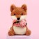 Soft toy "Flood with flowers"