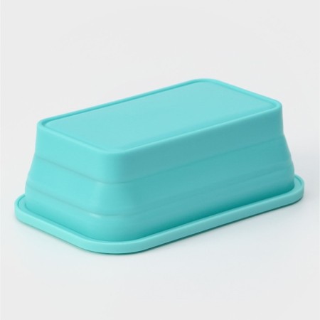 Folding container with a lid of the Kosta, 700 ml, 17.8 × 11.5 × 6.5 cm, color mix-3