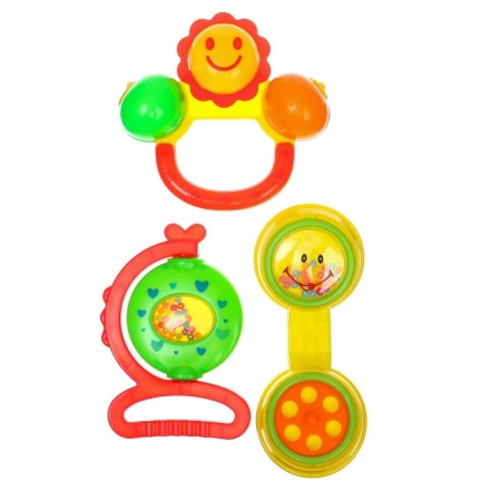 Set of rattles "Little Joy", 3 pcs, color mix, baby-9