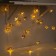 Garland “thread” 4 m with nozzles “heart”, IP20, transparent thread, 20 LED, glow warm white, 8 modes, 220 V