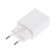 Network charger Mirex U16i, USB, 2.4 A, Lightning cable, 1 m, white