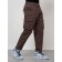 Cargo jeans men, size 44-46, brown color