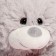 Soft toy "Bear charm with heart", 23 cm