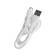 The BYZ U40, 1 USB, 18 W, 5 A, USB cable - Micro USB, 1 m, pd, white