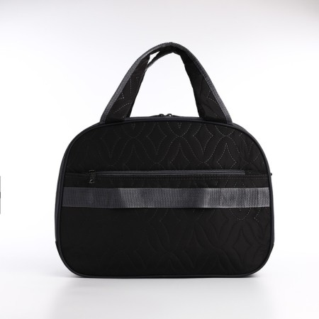 Road bag with lightning, 2 outer pockets, long belt, gray color-1