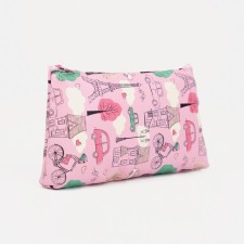 Lightning cosmetic bag, pink color