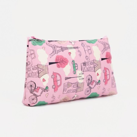 Lightning cosmetic bag, pink color
