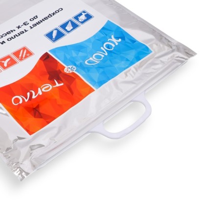 Thermal package, three -layer, metallized 42 x 45 cm-2