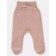 Sliders on a wide elastic band “kids”, seams outward, height 62 cm, color beige