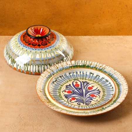 Pancake Rishtan ceramics 26.5 cm-11