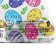 Easter round napkins paper Art Bouquet Rondo "Watercolor Eggs", 1 layer, d = 32 cm, 12 pcs