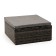 Garden Puff "Bordeaux", weaving: artificial rattan, 73.5 x 29.5 x 73.5 cm