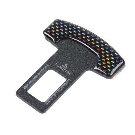 Torso seat belt, metal, black