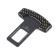 Torso seat belt, metal, black