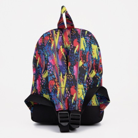 Baby backpack on lightning, external pocket, reflective strip, colorful color-3