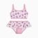 Separate swimsuit for a girl, pink color, height 116-122 cm