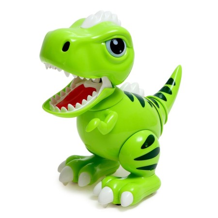 Robot Dinosaur "Peteum" IQ Bot, interactive: sensory, sound, light, batteries-1