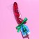 Karamel Lollice "What a Christmas tree, such a gift", taste: strawberries, 35 g.