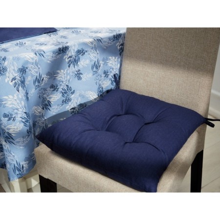 Pillow for Blue chair, size 40x40 cm, blue color-2