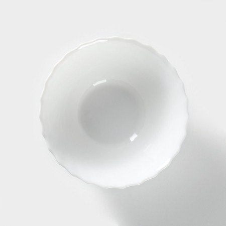 Trianon glass -ceramic salad -ceramic, 990 ml, d = 18 cm, white color-1