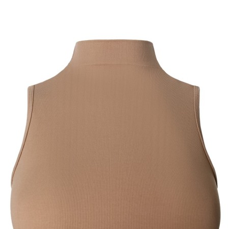 Top female, beige color, size 44 (m)-6