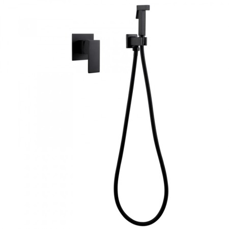 ABBER DAHEIM AF8225B bideter, built -in, with hygienic shower, black-1