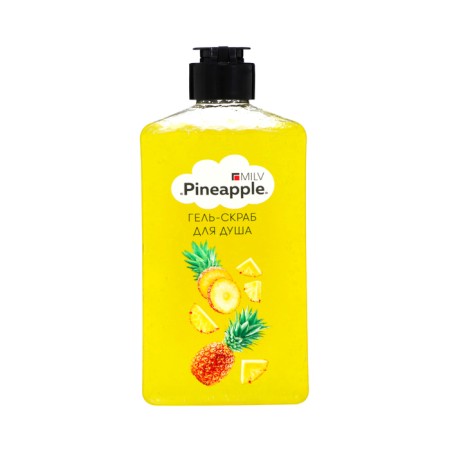 MILV shower gel "PineApple" shower, 340 ml
