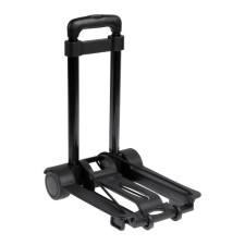 Folding cart for purchases and baggage, up to 30 kg, 250 × 330 × 445 (960) mm, plastic/aluminum
