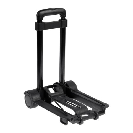 Folding cart for purchases and baggage, up to 30 kg, 250 × 330 × 445 (960) mm, plastic/aluminum