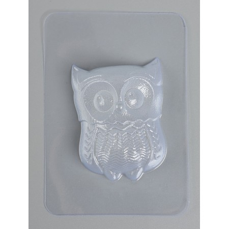 Plastic form for soap "owl"-2