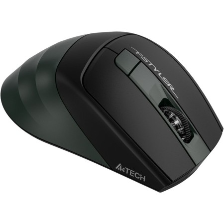 Mouse A4Tech FSTYLER FB35S dark green/Black optical (2000dpi) wireless BT/Radio U 102939-3
