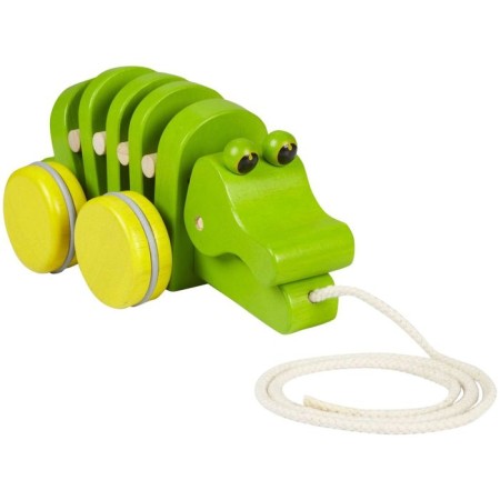 Two toy Trick on the rope "Dancing crocodile"